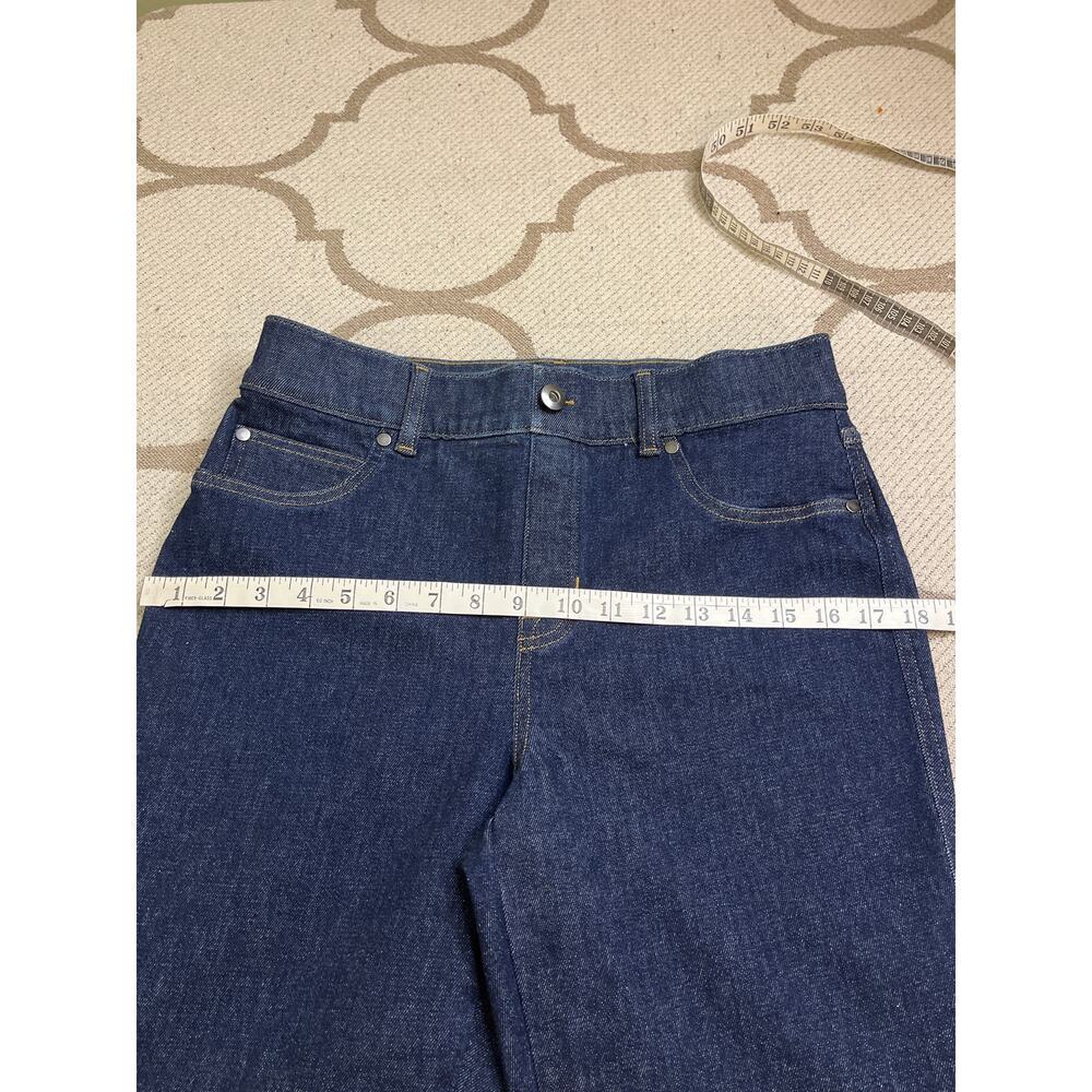 SPANXshape Original EveryWear High-rise flare pull-on Raw Indigo Jeans, size M - Picture 10 of 12